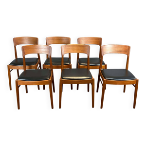 Ensemble de 6 chaises - korup 1960