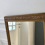 art deco mirror top gilded 30s