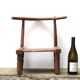 Antique African Baoulé wooden chair, early 20th century