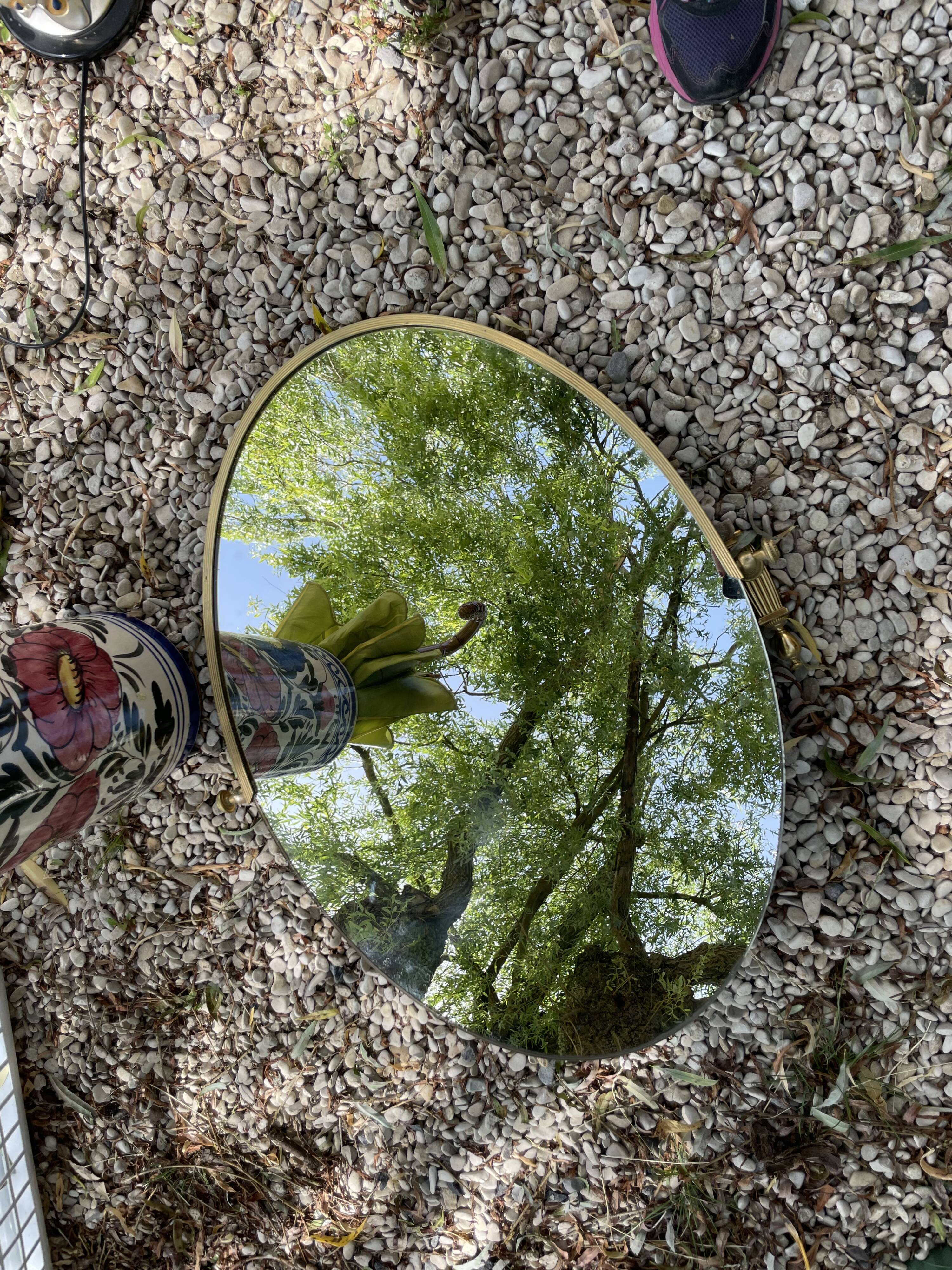 Oval mirror 1970