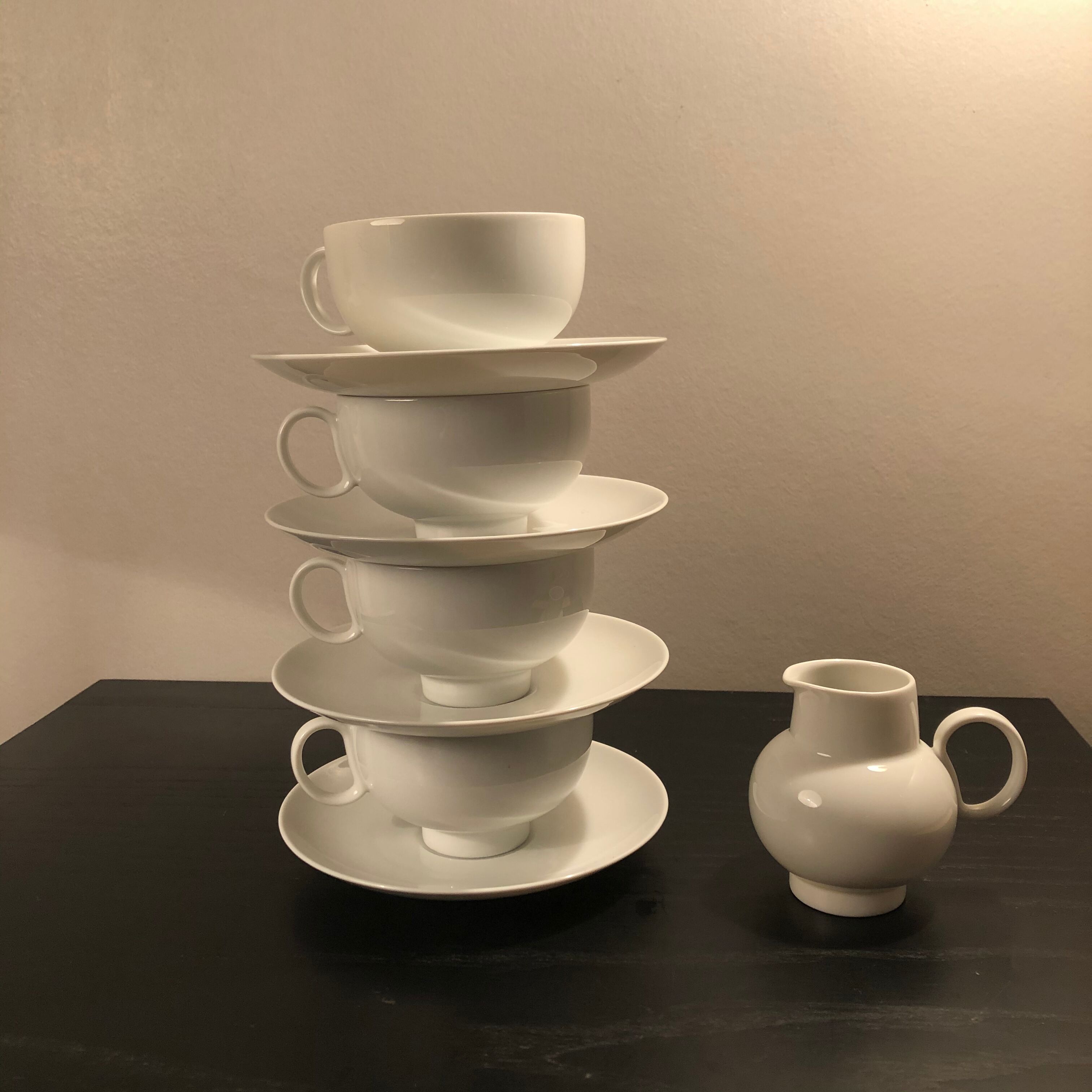 Porcelain tea cups