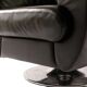 BoConcept Black Leather Armchair, Denmark 2000's