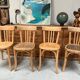 Chaises bistrot Baumann anciennes