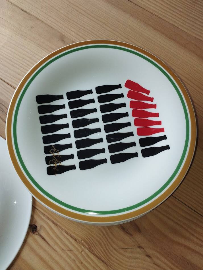 Set of 8 Villeroy & Boch x Heinz plates – Limited editions – Ø 27 cm