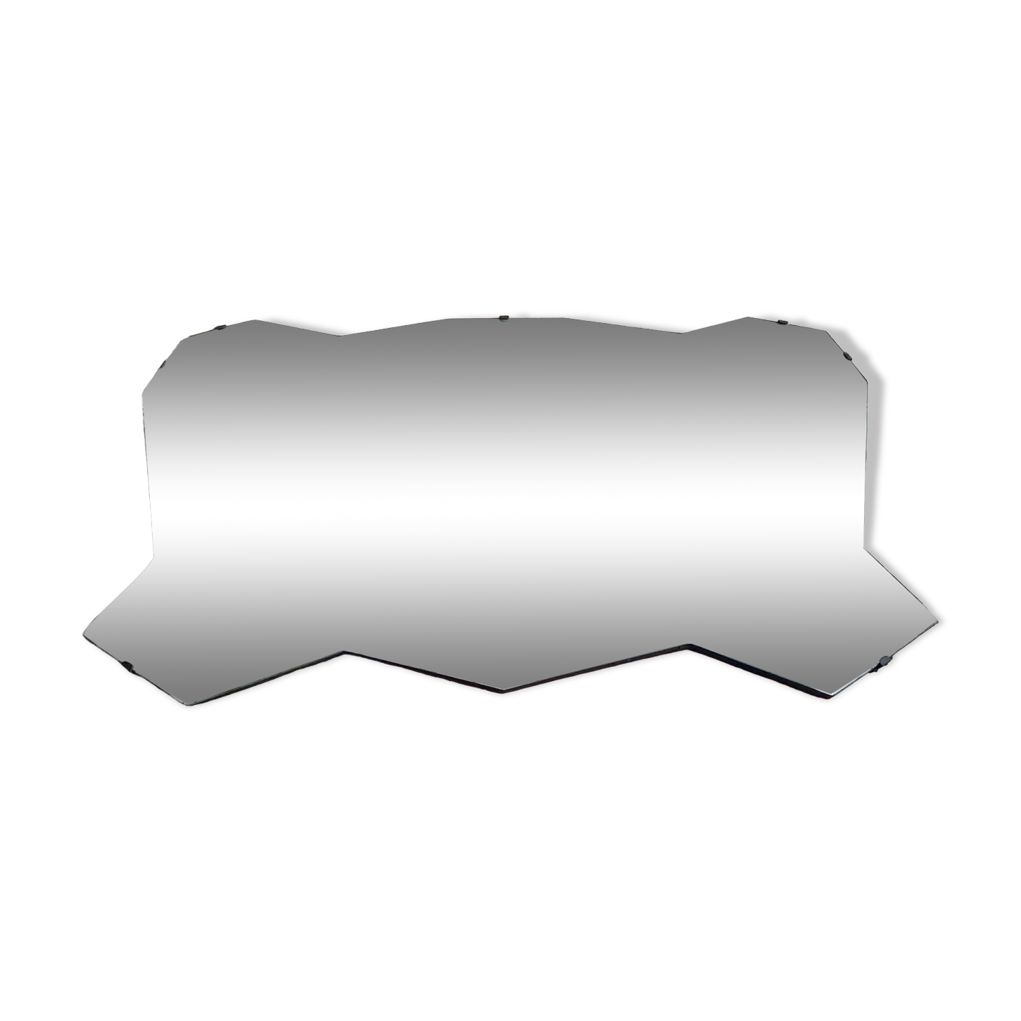 Vintage mirror geometric shape