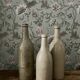 3 antique stoneware bottles