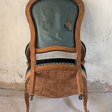 Louis Philippe bench and armchair set