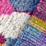Moroccan Berber carpet hallway Boujaad 303 x 86 cm