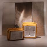 "Patate" armchair/fireside chair and pouffe, Airborne edition, 1970