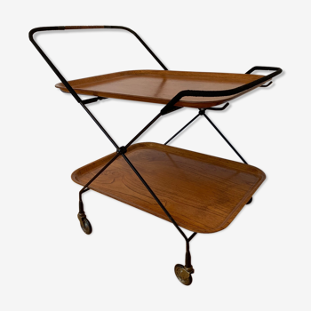 A bar trolley designed by Paul Nagel, JIE Gantofta, Sweden, 1950s