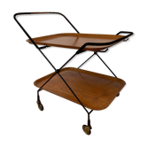 A bar trolley designed by Paul Nagel, JIE Gantofta, Sweden, 1950s