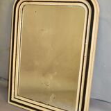 Mirror Louis Philippe Painted XIXth