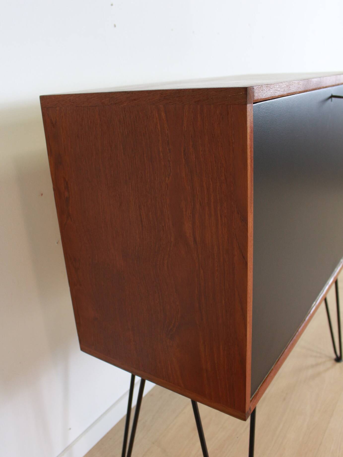 vintage cabinet on hairpinlegs