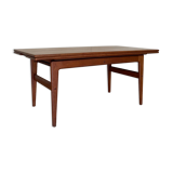 Table basse/à manger, elevator de Kai Kristiansen, en teck, Denmark 1960