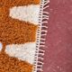 Beni Ouarain rug 300x200 cm – Thick wool, ochre & ecru Berber patterns,