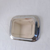 Insulated butter maker in matt stainless steel