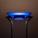Post modern light Blue Halogen Floor lamp Design by Jordi Vilardell