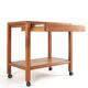 Teak trolley with drawer 'Grove' - danish design in teak