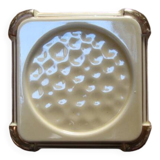 Art Deco ceramic coaster/bottle holder