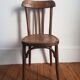 Chaise bistrot en bois
