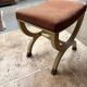 Tabouret bois curule