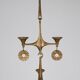 Grand Chandelier Suspended Candelabrum Brutalist Michael Harjes, 1970s