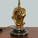 Lamp foot, horse head