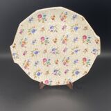 Plat de service en porcelaine vintage