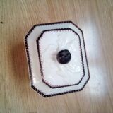 Napoleon III porcelain sugar bowl