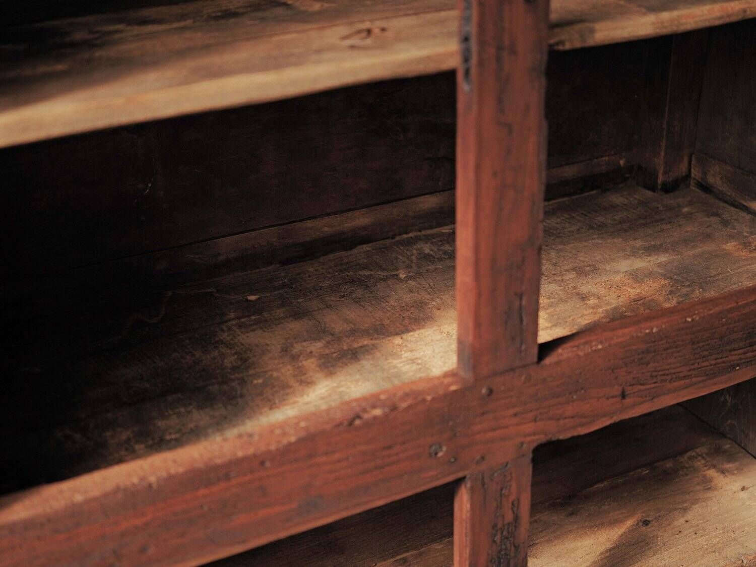 Four-door solid wood furniture, 18th century