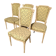 4 Louis XVI style chairs