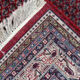 Handmade indian indian vintage rug 204cm x 252cm 1970s