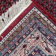 Handmade indian indian vintage rug 204cm x 252cm 1970s