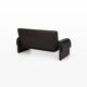 DS-2011 Sofa by De Sede, dark brown leather lounge