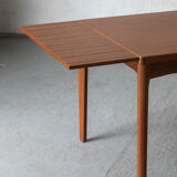 Extendable square dining table by Vejle Stole Møbelfabrik, Denmark 1960’s