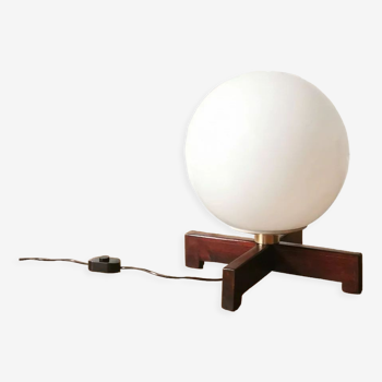 Globe floor lamp