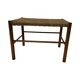 Vintage Stool Danish Papercord Rope Stool Mid Century Ottoman