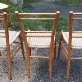 4 country chairs