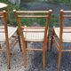 4 country chairs