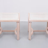 Wicker Side Tables 1970s France