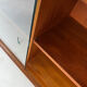 Vintage teak display cabinet sideboard shelf 60s midcentury