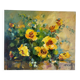 Oil on canvas "Autumn Light" signed Paumier