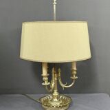 Large Bouillotte Lamp in Gilt Bronze, Louis XVI style – first half of the 20th century