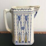 Pitcher Art Nouveau Villeroy & Boch Mettlach Germany Jugendstil 1900