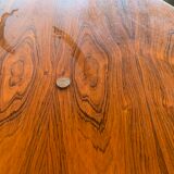 Extendable dining table with butterfly extensions in rosewood circa 60's