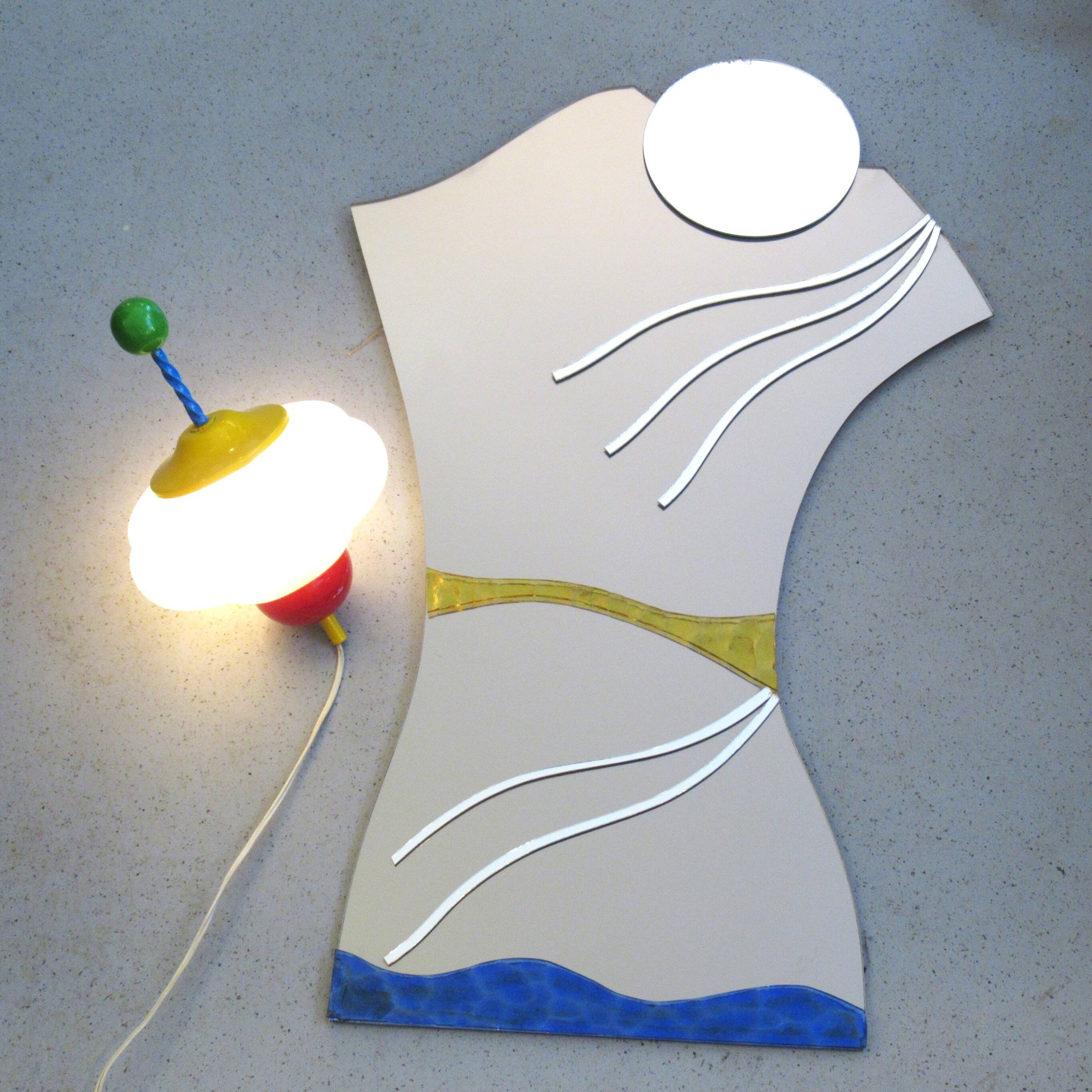 Woman's body mirror 80s