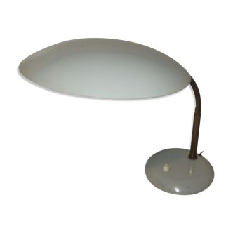 Lampe de bureau desing soucoupe 1950 grise