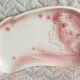 Beautiful plate under pink cup "art nouveu"
