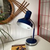 Blue desk lamp