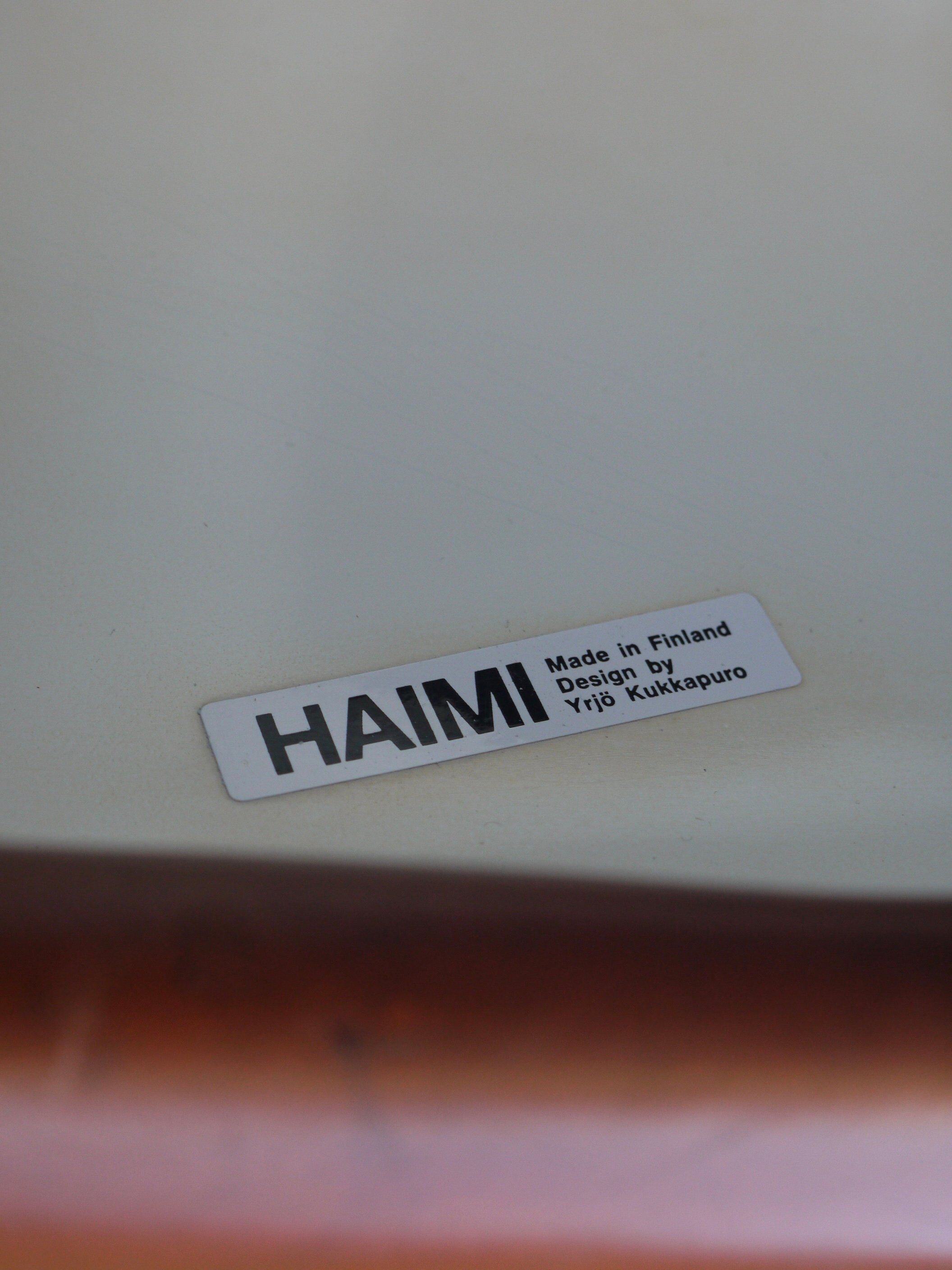 Karuselli Chair by Yrjö Kukkapuro for Haimi, 1960
